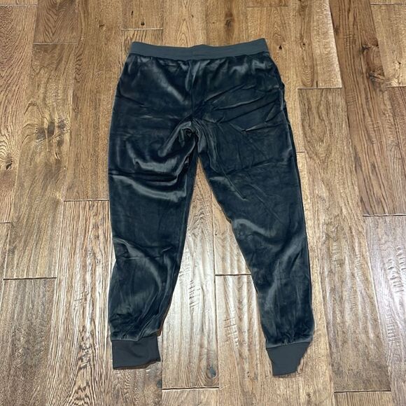 Velour joggers. Sz M gray - Picture 4 of 4